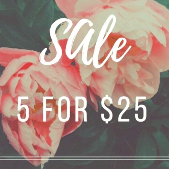 SALE 5 FOR 25$ 💗 - Picture 1 of 1